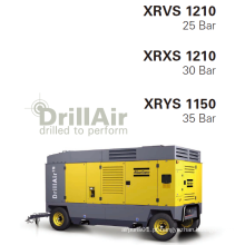 Atlas Copco Xrys1150CD compressor de ar parafuso portátil para mineração